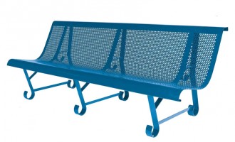 Banc public en tôle grillagée - Devis sur Techni-Contact.com - 3