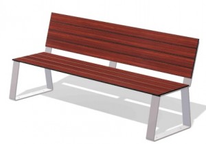 Banc public L2000 mm