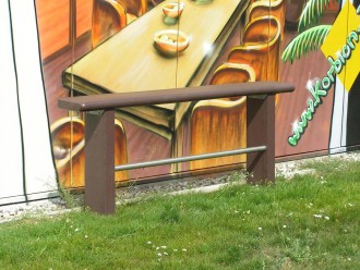 Banc public plastique recyclé pour skateurs - Devis sur Techni-Contact.com - 4