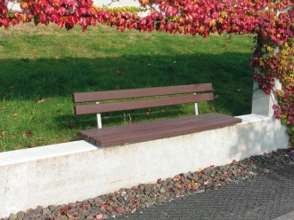 Banc public plastique recyclé sans pieds - Devis sur Techni-Contact.com - 2