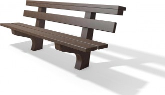 Banc public polyoléfine - Devis sur Techni-Contact.com - 1