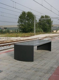 Banc public Trau en acier galvanisé - Devis sur Techni-Contact.com - 4