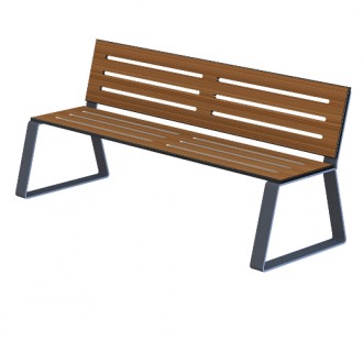 Banc public urbain ajouré - Devis sur Techni-Contact.com - 1