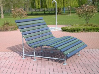 Banc relax public plastique recyclé - Devis sur Techni-Contact.com - 4