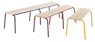 Banc scolaire assise 3 lames - Devis sur Techni-Contact.com - 1