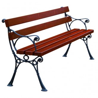 Banc standard avec accoudoir