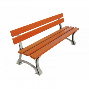 Banc urbain 5 lames en bois - Devis sur Techni-Contact.com - 1