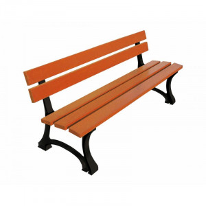 Banc urbain 5 lames en bois - Devis sur Techni-Contact.com - 3