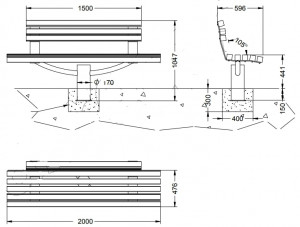 Banc urbain en bois - Devis sur Techni-Contact.com - 2