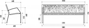 Banc ville en acier - Devis sur Techni-Contact.com - 2