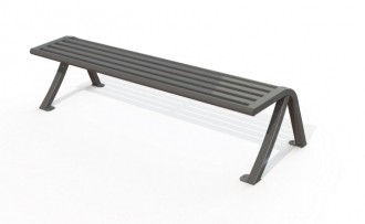 Banquette acier lames metal - Devis sur Techni-Contact.com - 1