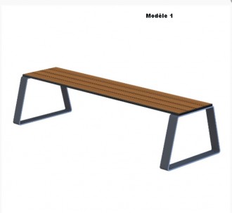 Banquette public L 1800 mm - Devis sur Techni-Contact.com - 1