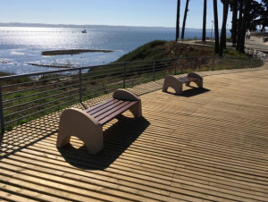 Banquette publique en béton avec assise en bois - Devis sur Techni-Contact.com - 4