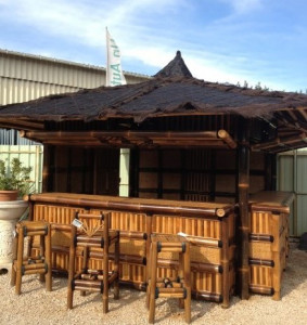 Bar de jardin en bambou - Devis sur Techni-Contact.com - 2