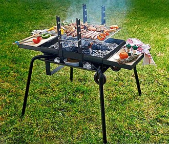 Barbecue brasero au feu roulant - Devis sur Techni-Contact.com - 5