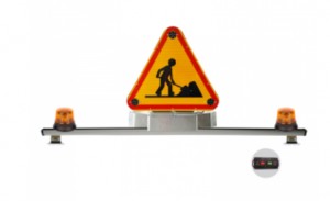 Barre de signalisation 700 mm relevage électrique - Devis sur Techni-Contact.com - 1