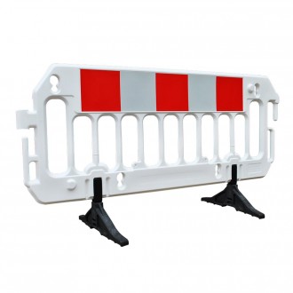 Barrière de chantier L 2000 mm - Devis sur Techni-Contact.com - 2