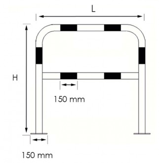 Barrière de sécurité avec platine - Devis sur Techni-Contact.com - 3