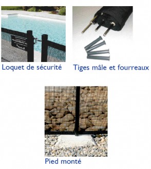 Barrière de sécurité souple pour piscine privée - Devis sur Techni-Contact.com - 2