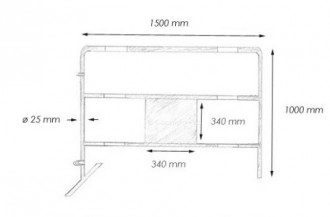 Barrière de travaux publics - Devis sur Techni-Contact.com - 2