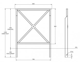 Barrière de ville croix de st andré - Devis sur Techni-Contact.com - 2