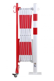 Barrière extensible avec poteau en acier - Devis sur Techni-Contact.com - 8