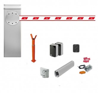 Barrière levante automatique en inox 3m kit complet - Devis sur Techni-Contact.com - 1