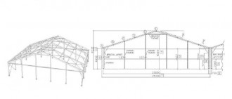 Bâtiments modulaires 25 x 4 m - Devis sur Techni-Contact.com - 3