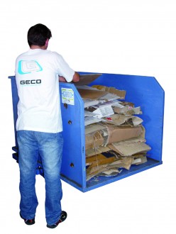 Benne basculante pour carton - Devis sur Techni-Contact.com - 2