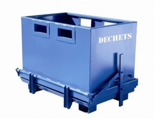 Bennes à fond ouvrant de 700 à 1800 litres - Devis sur Techni-Contact.com - 1