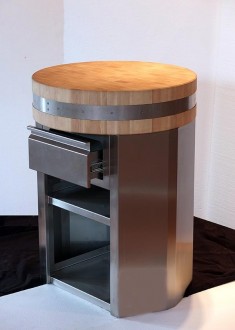 Billot sur piétement inox - Devis sur Techni-Contact.com - 1