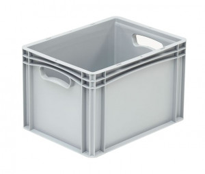 Bac plastique euronorme plein 400x300x270 mm - Devis sur Techni-Contact.com - 1