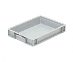 Bac plastique euronorme plein 400x300x70 mm - Devis sur Techni-Contact.com - 1