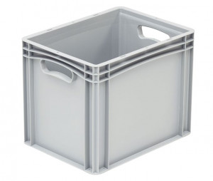 Bac plastique euronorme plein 400x300x320 mm - Devis sur Techni-Contact.com - 1