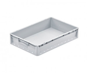 Bac plastique lightline plein 600x400x120 mm - Devis sur Techni-Contact.com - 1