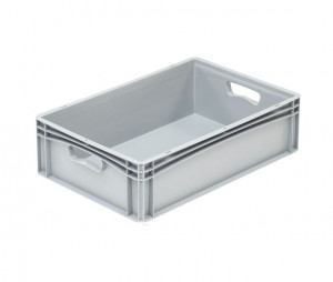 Bac plastique euronorme plein 600x400x170 mm - Devis sur Techni-Contact.com - 1