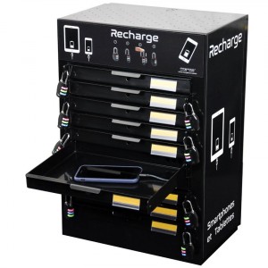 Borne de recharge à casier pour Smartphones et Tablettes - Devis sur Techni-Contact.com - 2