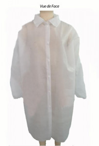 Blouse de protection jetable EPI - Devis sur Techni-Contact.com - 1