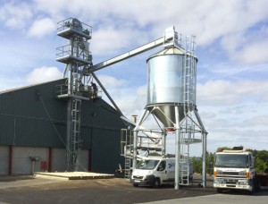 Boisseau de chargement céréales, grains et produits vrac