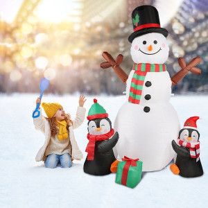 Bonhomme de neige et Pingouins - Devis sur Techni-Contact.com - 2