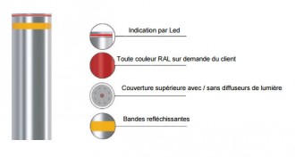 Borne escamotable à motorisation électrique - Devis sur Techni-Contact.com - 2