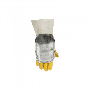 Bouclier de protection de main aluminisé avec dos en cuir Weldas - Devis sur Techni-Contact.com - 2