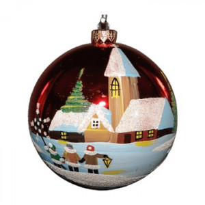 Boule de Noël faite main sapins - Devis sur Techni-Contact.com - 3