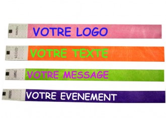 Bracelets d'identification tyvek expression - Devis sur Techni-Contact.com - 1