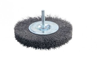 Brosse circulaire sur tige 2 rangs - Devis sur Techni-Contact.com - 1