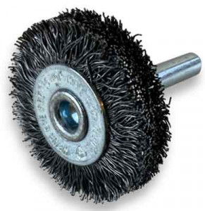 Brosse circulaire sur tige 2 rangs - Devis sur Techni-Contact.com - 2