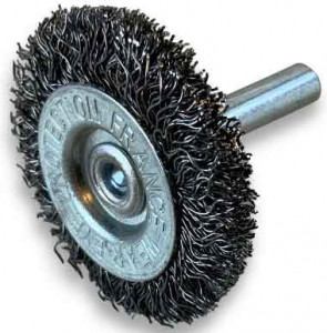 Brosse circulaire sur tige acier 1 rang - Devis sur Techni-Contact.com - 2