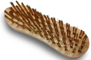 Brosse forme violon en acier rond - Devis sur Techni-Contact.com - 2