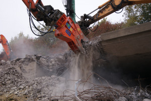 Broyeur béton rotatif 360° pelles 9 à 270 tonnes