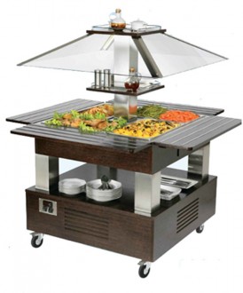 Buffet chauffant mobile - Devis sur Techni-Contact.com - 1